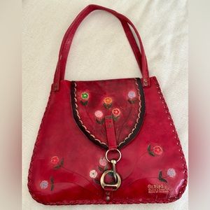 Leather woman’s handbag made in colombia